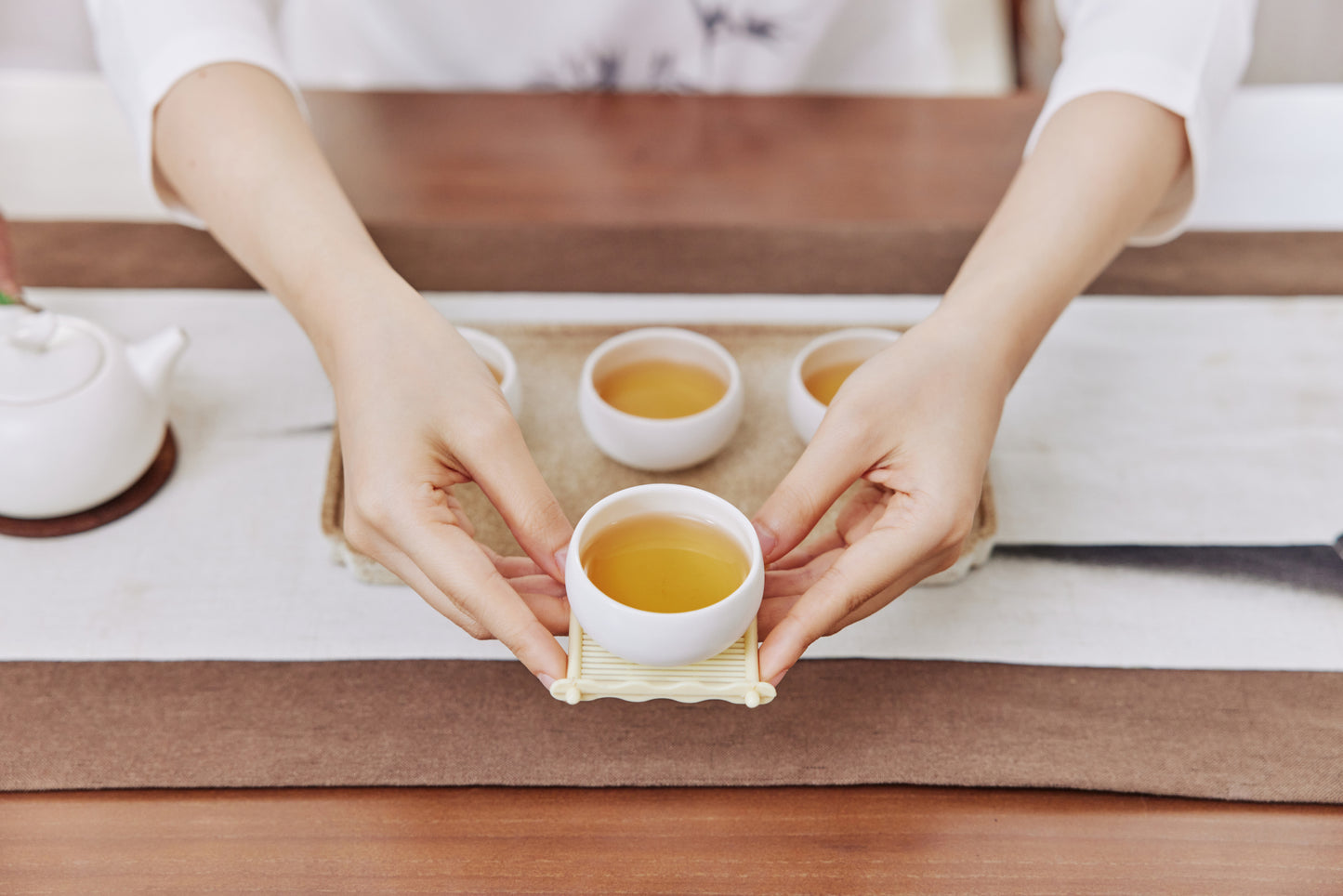 お茶の提供